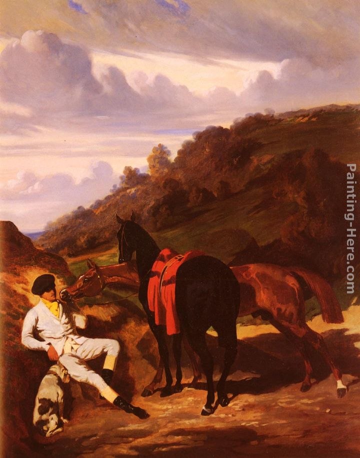 Alfred Dedreux Le Lad Blanc